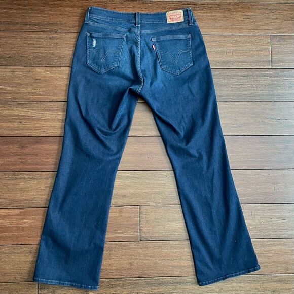 Levi's 529 Curvy Bootcut Jeans Indigo Size 31 - Picture 4 of 13
